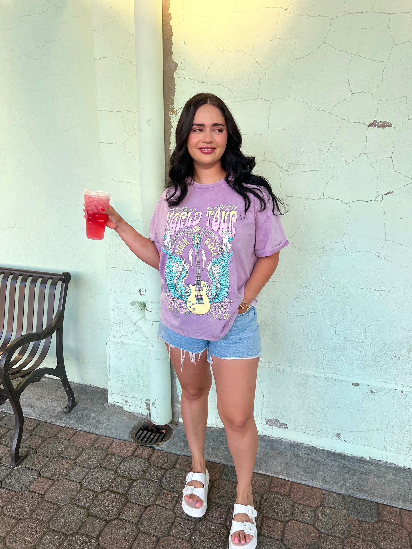 Lilac World Tour Tee