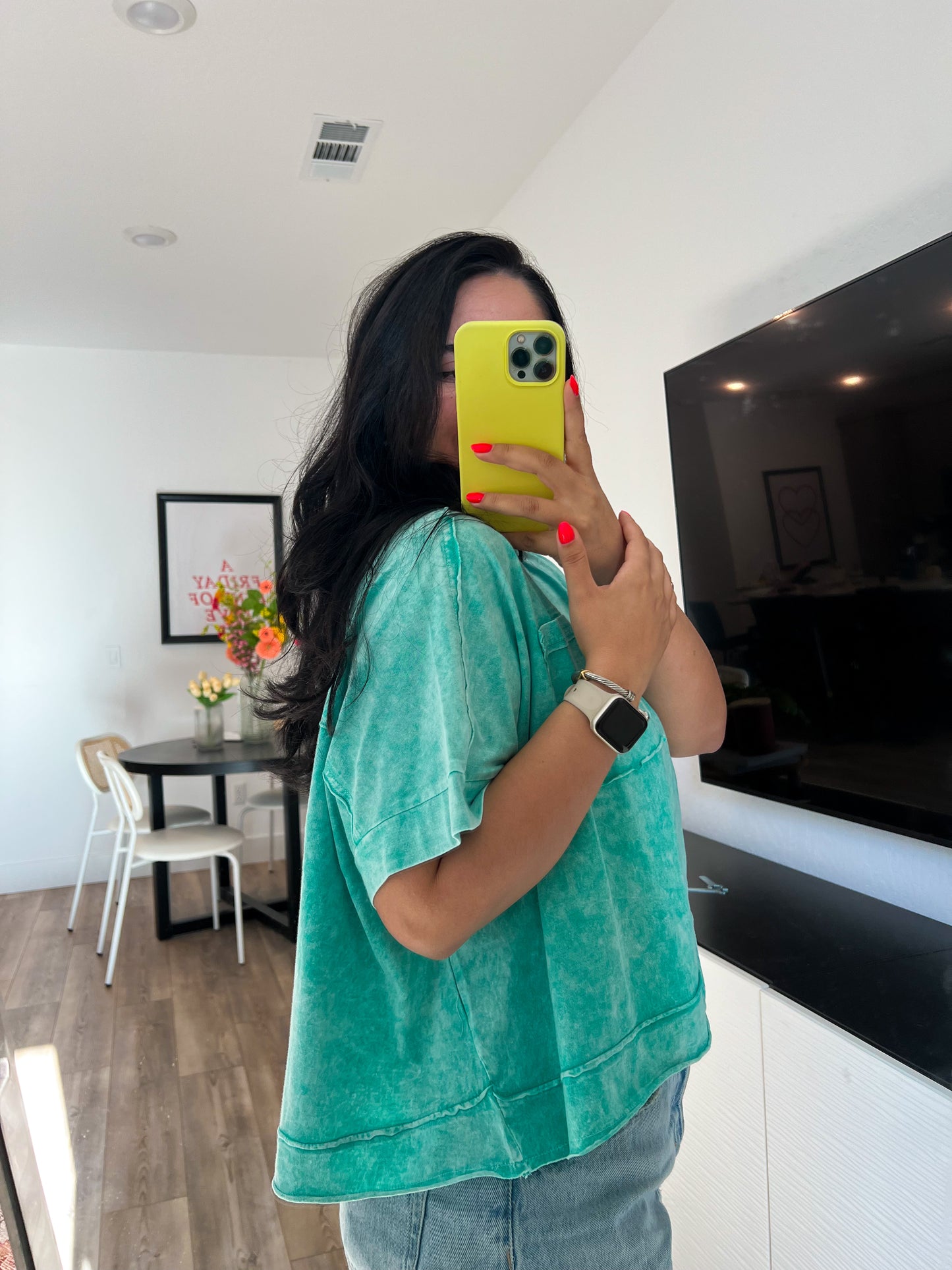 Halo Pocket Tee - Green