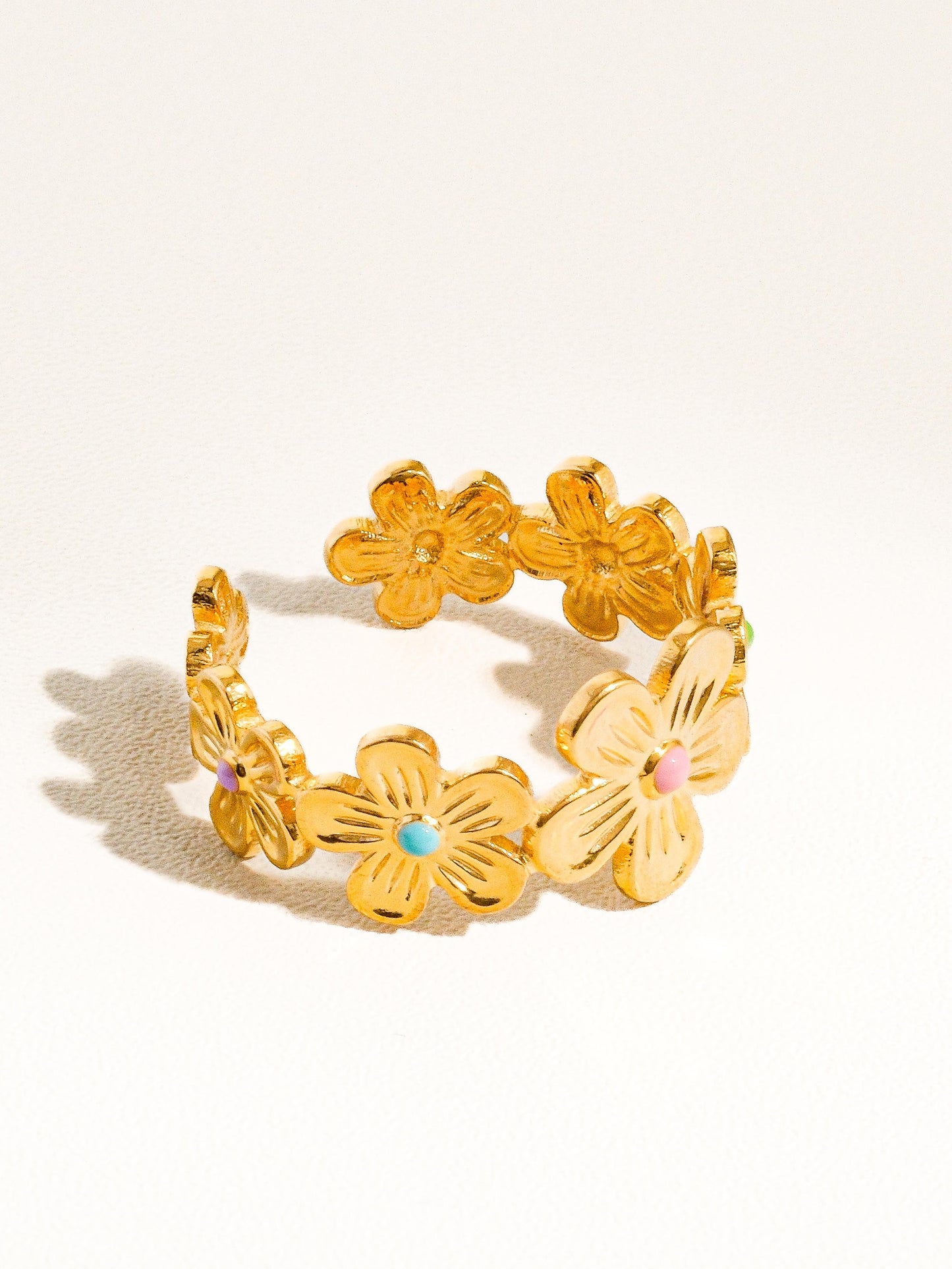 Flower Stack Ring