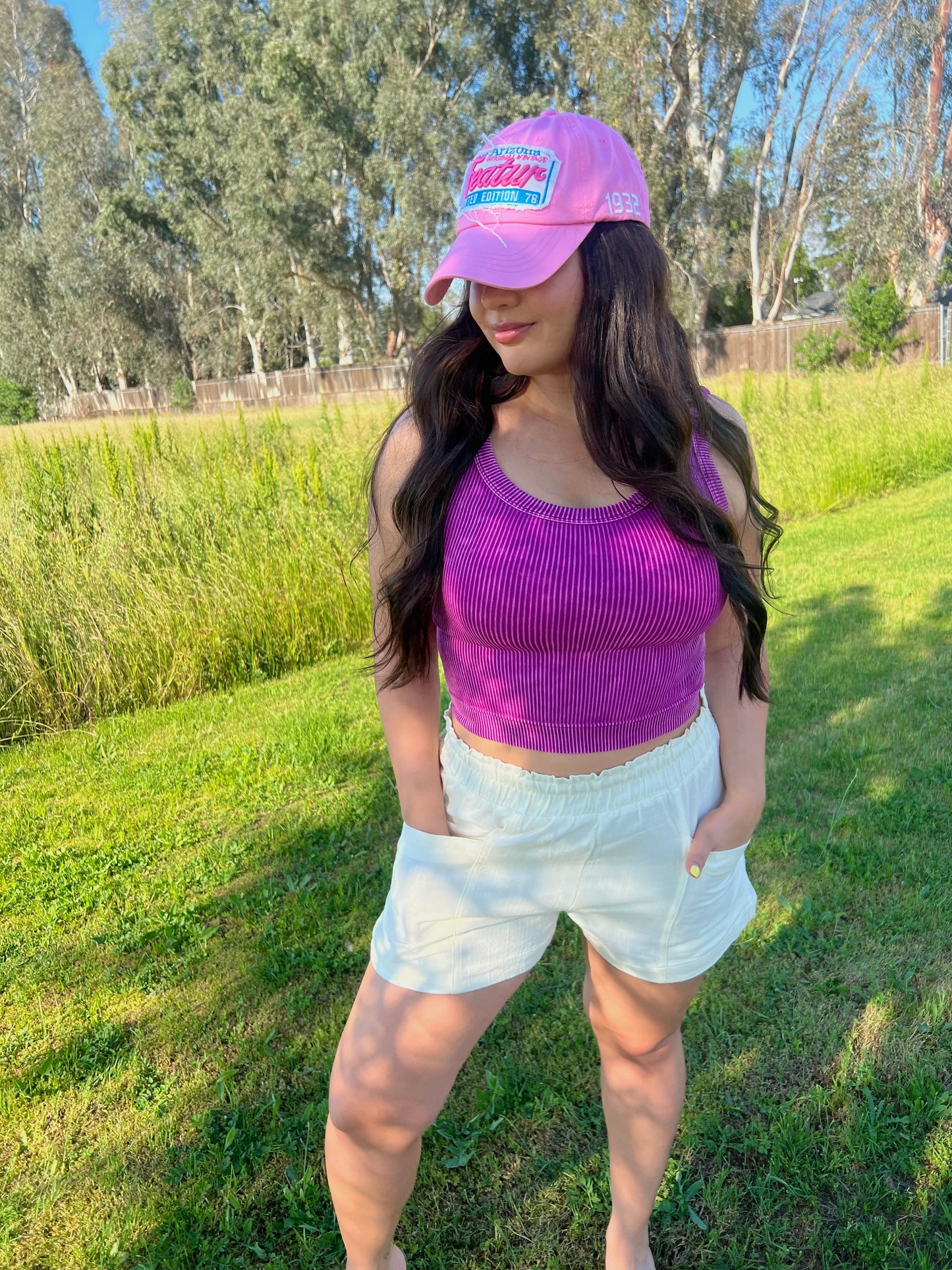 Alyssa Tank - Plum