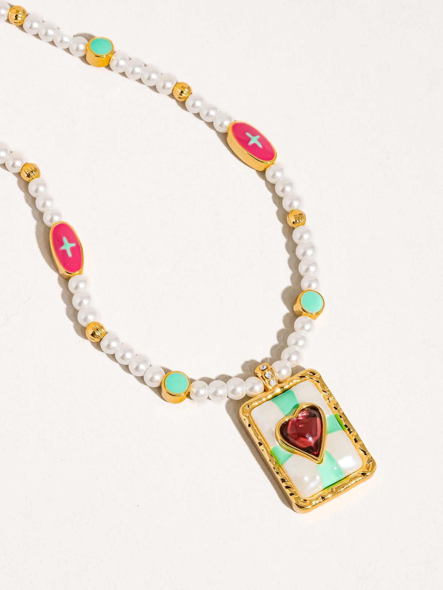 Sunlit Heart Necklace