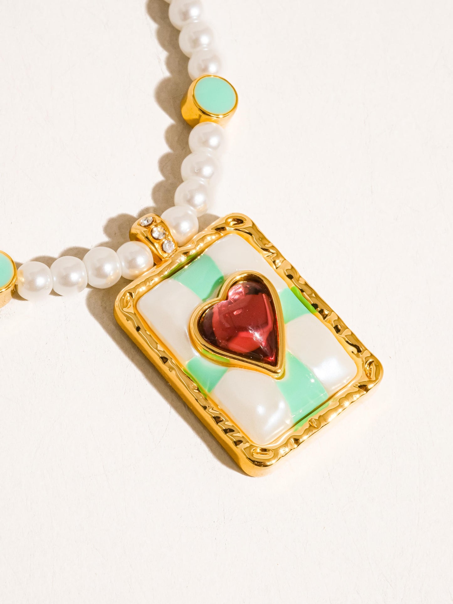Sunlit Heart Necklace