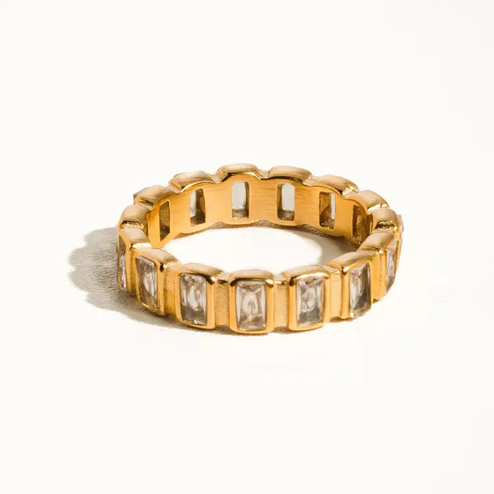 Sterling Rhinestone Ring