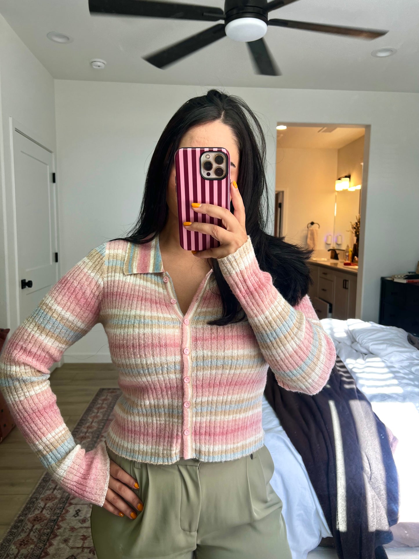 Sorbet Ribbed Polo