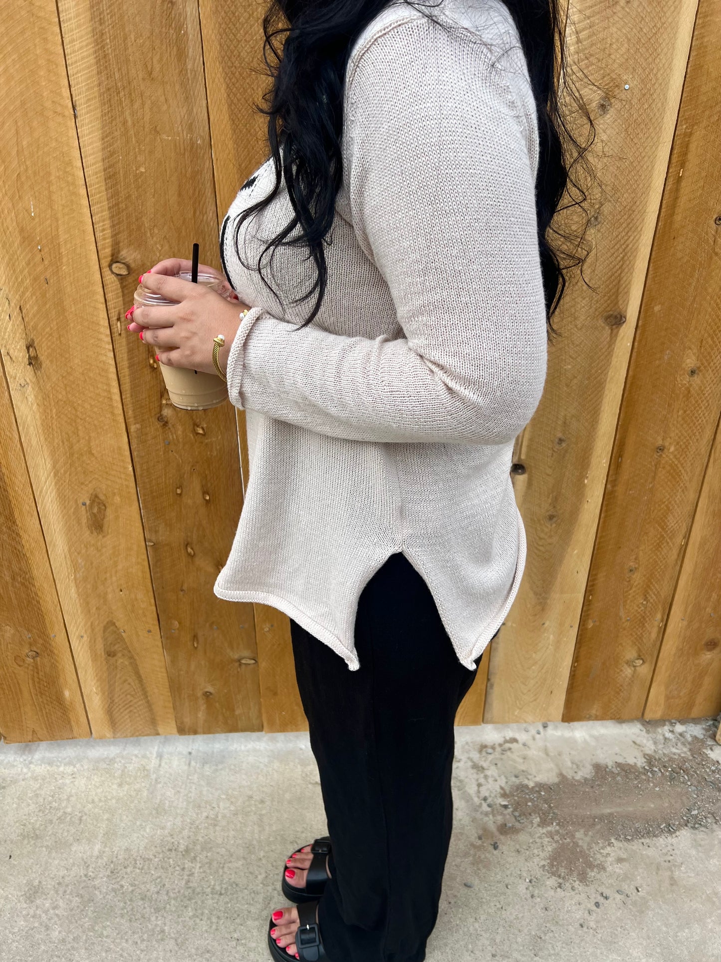 Coffee, Beach, Repeat Sweater