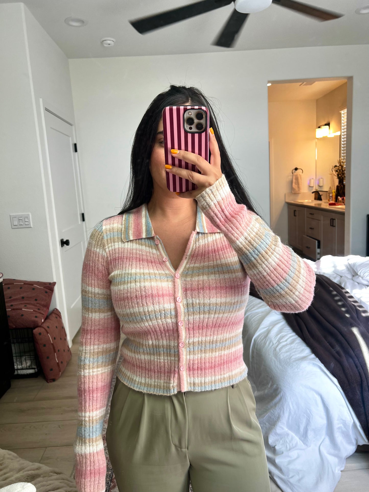 Sorbet Ribbed Polo